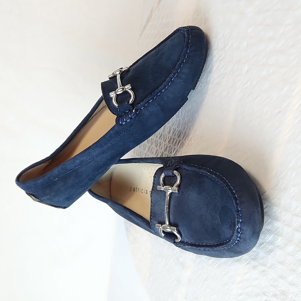 Patricia Green Women's Flat Shoes Blue Size 7.5